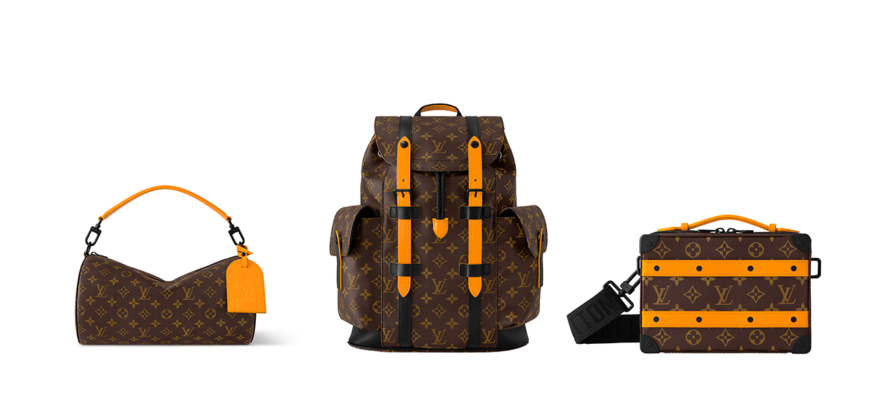 ルイ・ヴィトンから「サフランオレンジ」がアクセントになった新作メンズバッグが登場｜LOUIS VUITTON