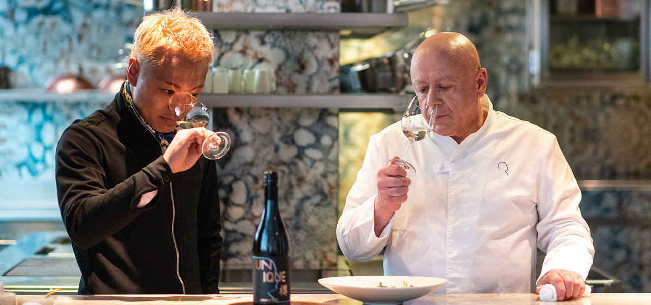 WAKAZEがティエリー・マルクス氏とコラボした、ガストロノミー仕立ての限定SAKE｜WAKAZE