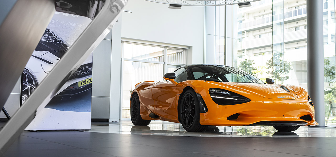 マクラーレンの頂点を極めたスーパーカー750Sが日本初公開｜McLaren