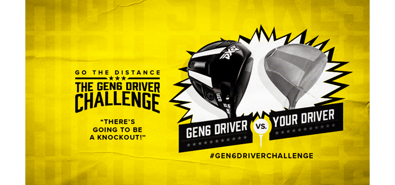 PXGに勝つと100USドル相当の特典。ドライバーを競い合う「THE GEN6 DRIVER CHALLENGE」｜PXG