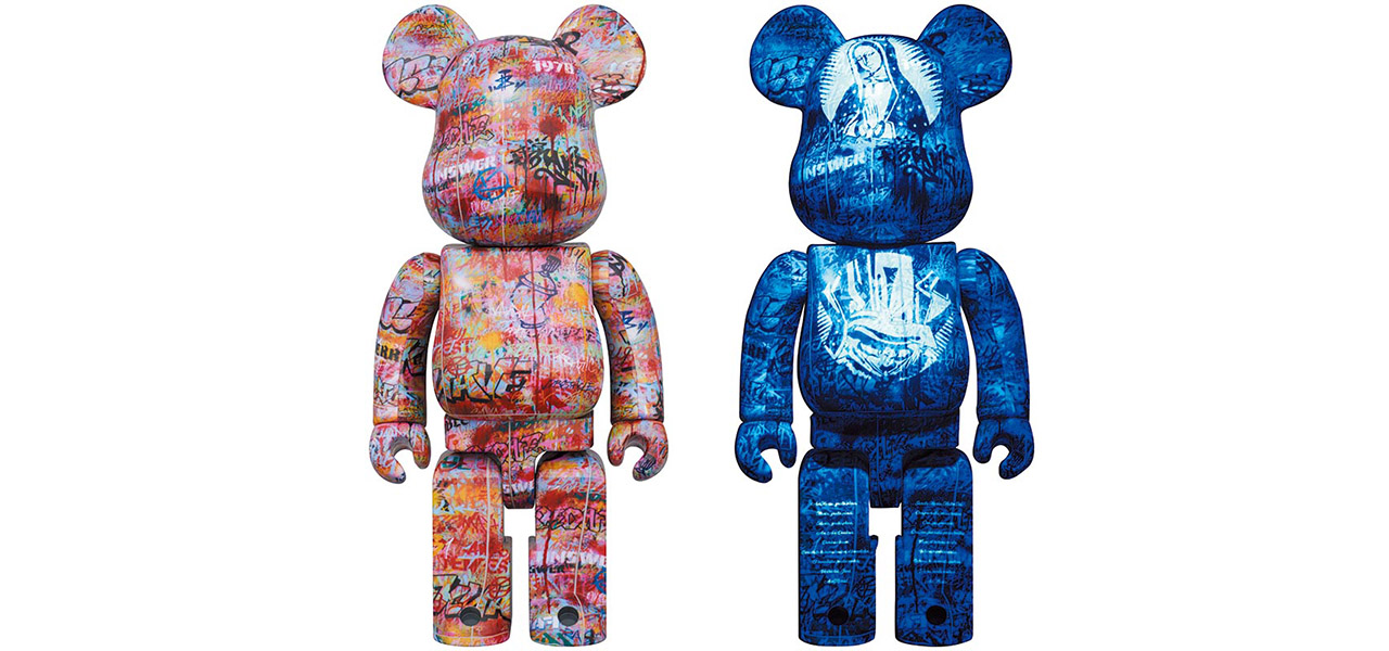 BE@RBRICK KNAVE BY YUCK P(L/R)AYER 400% / 1000% Released. Interview with Graffiti Artist YUCK | MEDICOM TOY