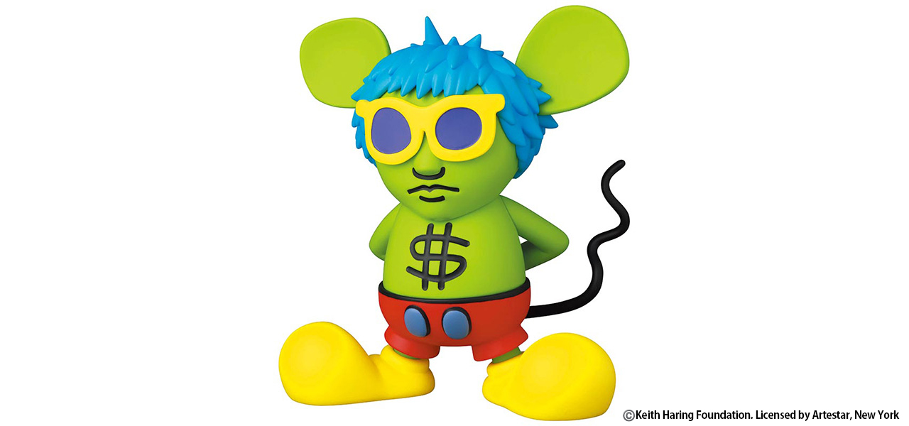 Keith Haring's Masterpiece "ANDY MOUSE" Now as a Figure | MEDICOM TOY
