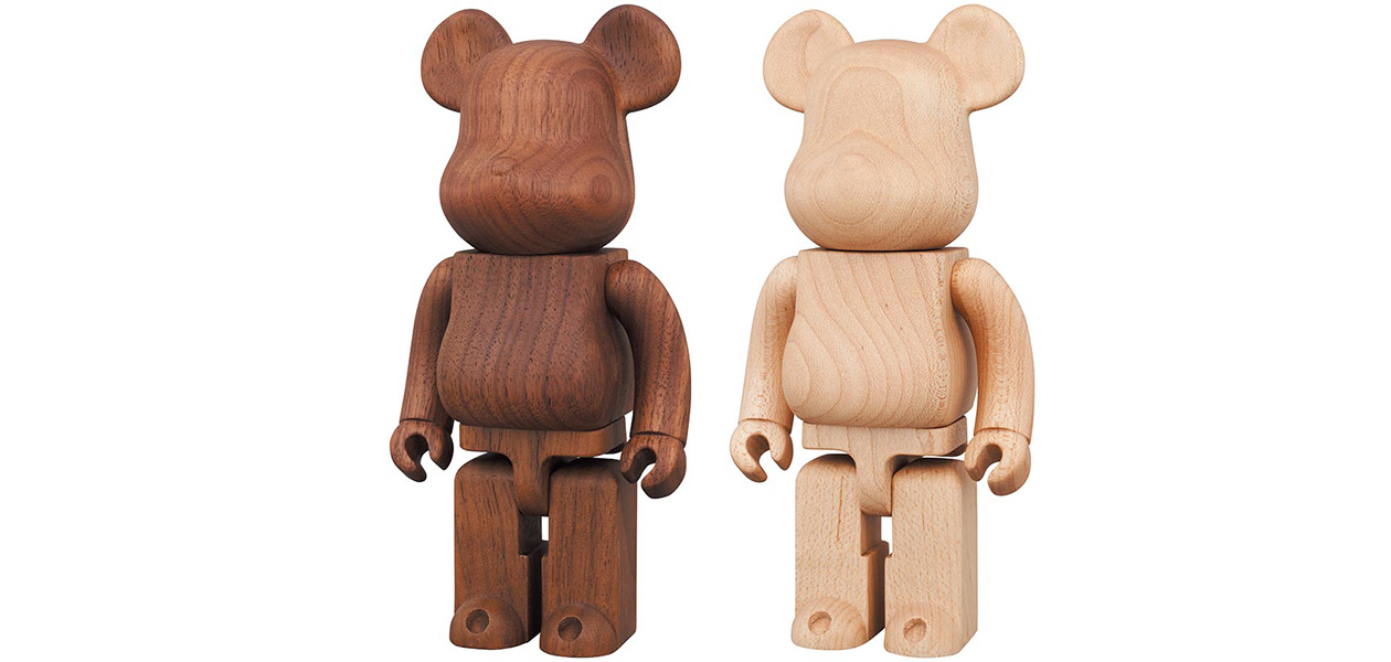 New 200% Size Added to Karuimoku-Made Wooden BE@RBRICK | MEDICOM TOY