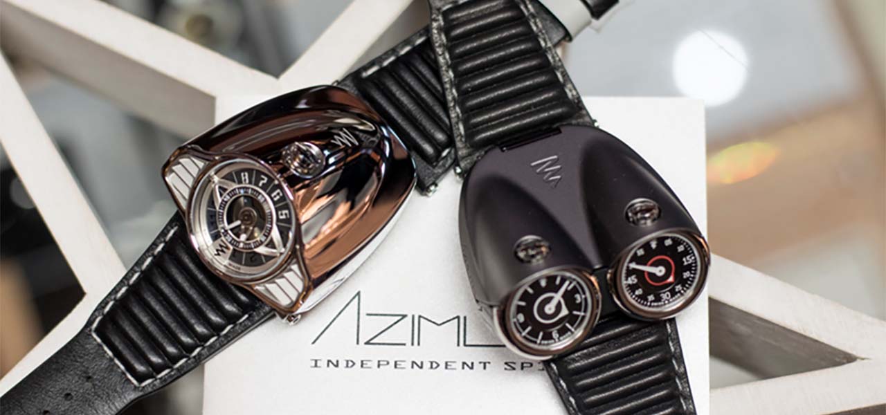 AZIMUTH: A unique watch brand where playfulness meets sophisticated craftsmanship.