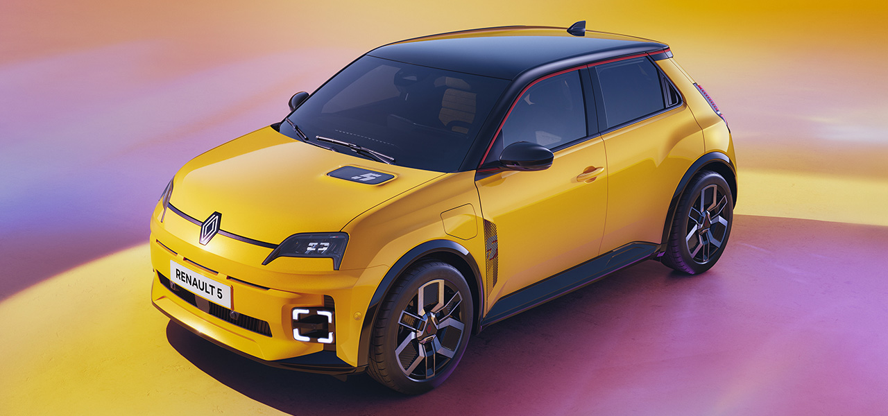現代に蘇ったルノー5──コンパクトBEVの新型車「ルノー5 E-TECHエレクトニック」がジュネーブショーでワールドプレミア｜Renault