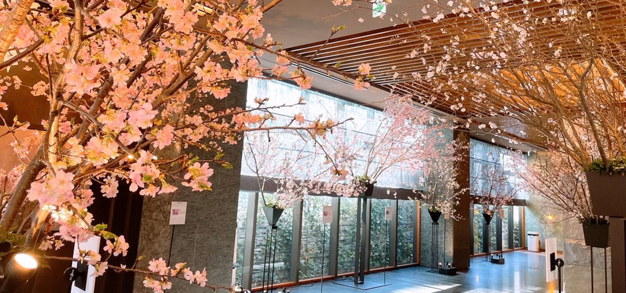 花人・赤井勝氏プロデュース。屋内花見イベント「瑞華院 了聞」主催 さくら祭り｜EVENT