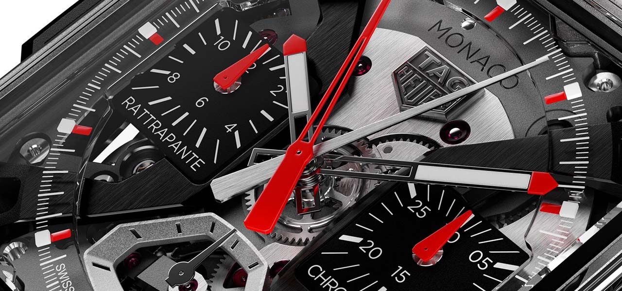 わずか85グラム。フルスケルトンの“モナコ”コレクション新作が登場｜TAG HEUER