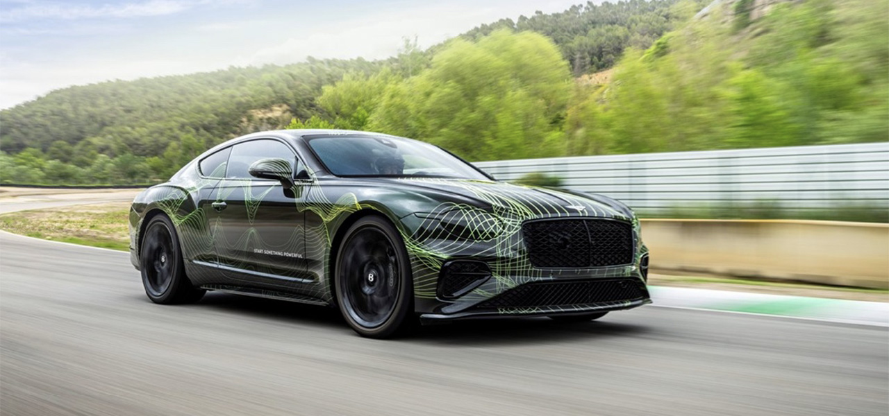 The Continental GT evolves into its fourth generation and becomes a PHEV—world debut in June. | BENTLEY