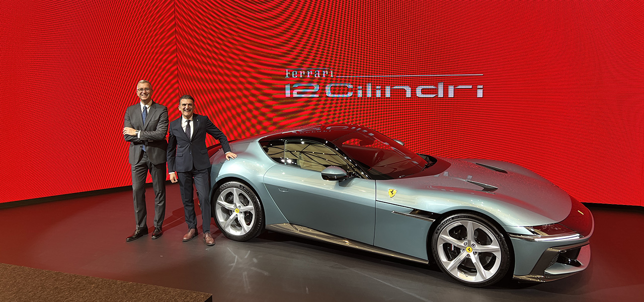 “12気筒”をその名に冠した最新のV12グランツーリズモ「12チリンドリ」がジャパンプレミア｜Ferrari