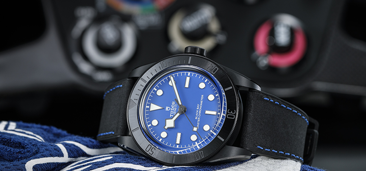 TUDOR Releases the "Black Bay Ceramic "Blue"" in a Limited Edition Color for the Visa Cash App RB F1 Team