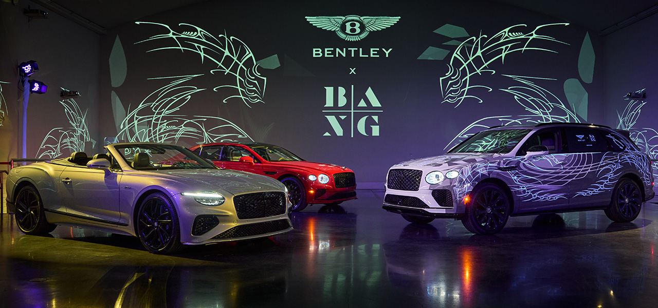 Bentley unveils a "moving artwork" created in collaboration with a world-renowned tattoo artist.