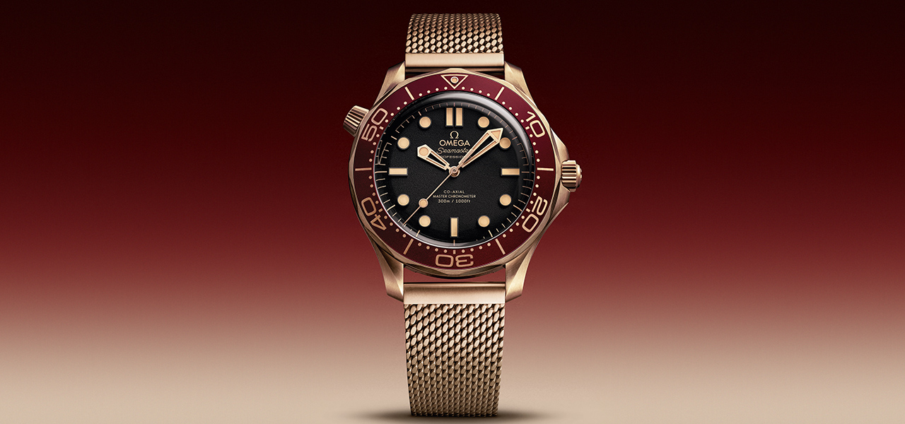 Seamaster embraces elegance with Omega's proprietary alloy.