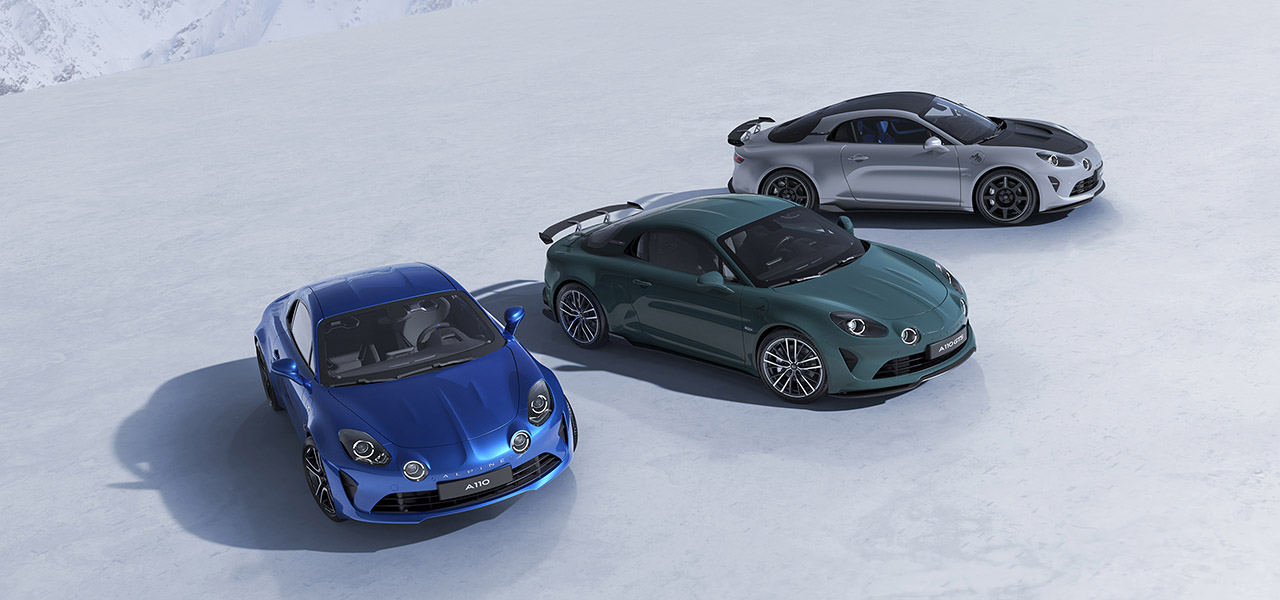 Alpine revamps its A110 lineup, introducing a model to commemorate its 70th anniversary.