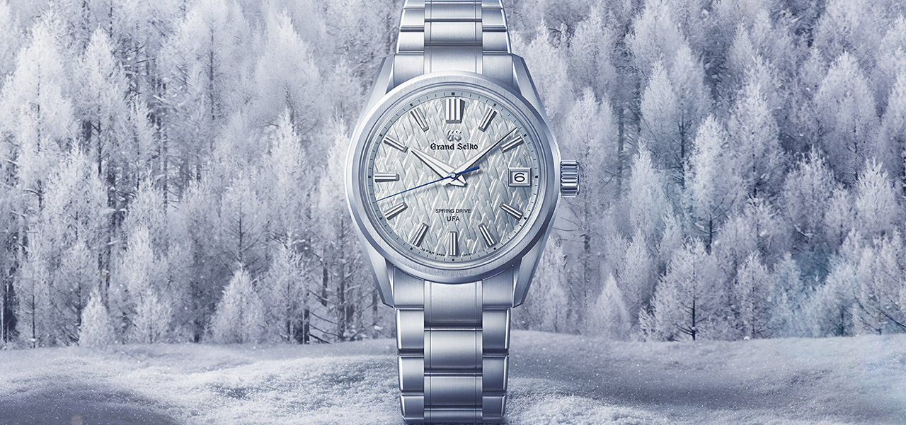 The pinnacle of Spring Drive. The Spring Drive U.F.A. challenges precision.