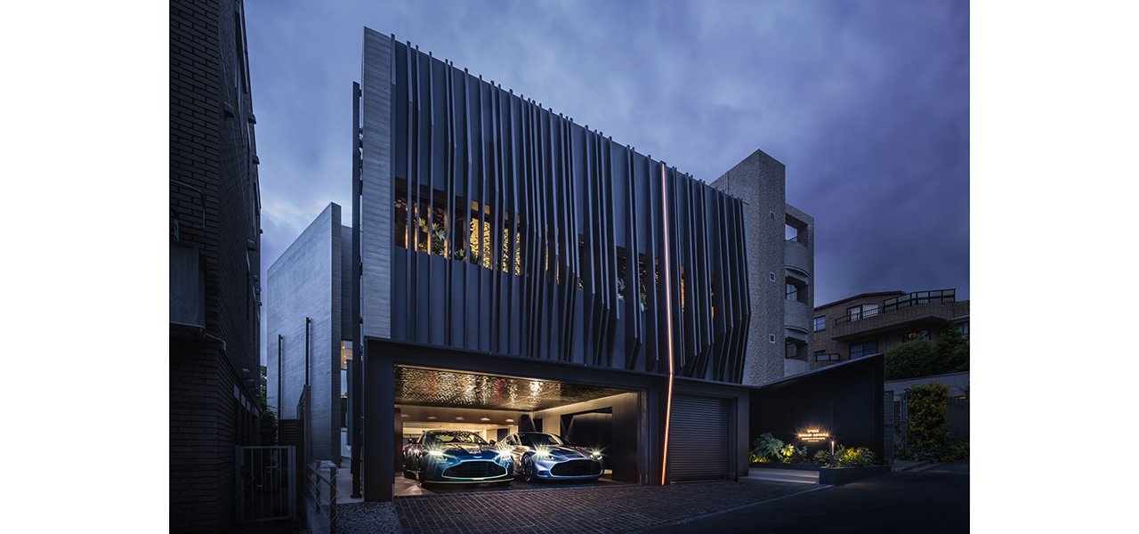 N°001 Minami Aoyama: Japan's first luxury residence, embodying Aston Martin's aesthetic.