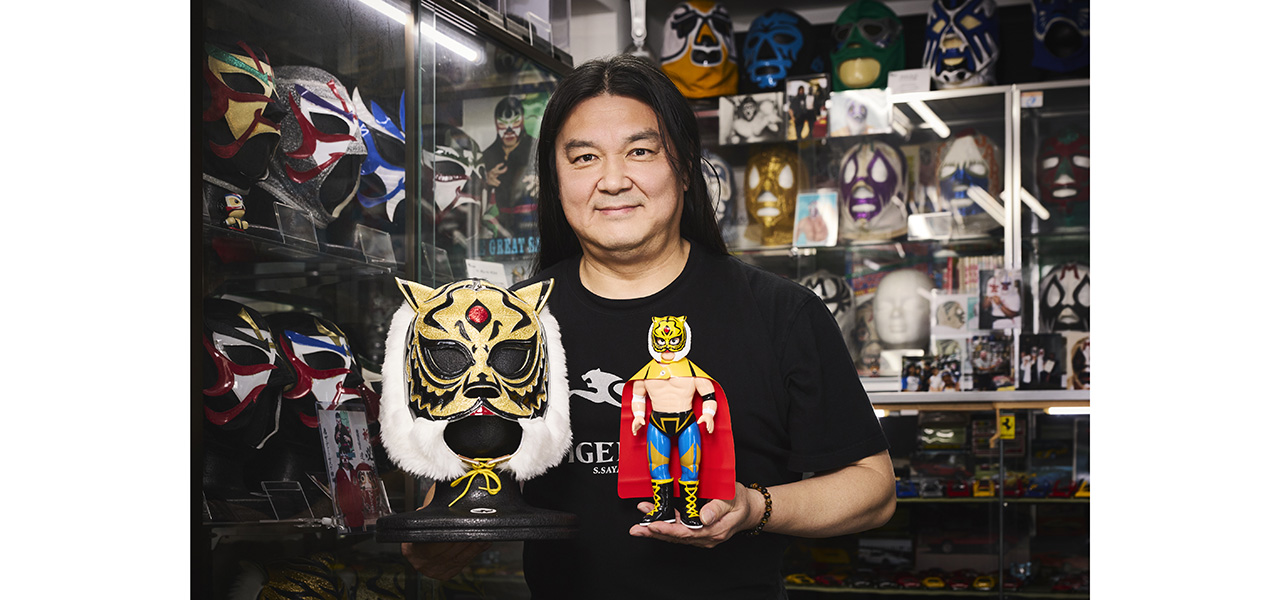 二代目タイガーマスク 初のオフィシャル・マーチャンダイズがついに実現！ [プロレス・マスク・ワールド代表・中村ユキヒロ氏インタビュー] | MEDICOM TOY
