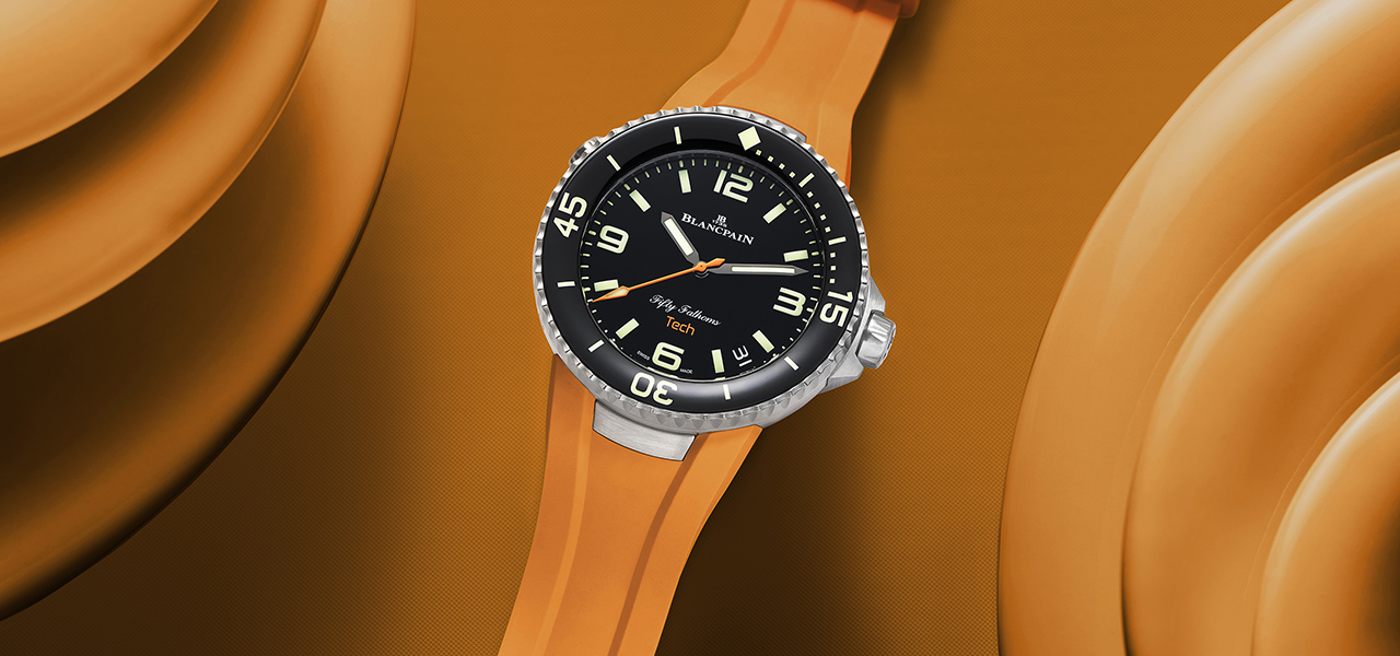 The Fifty Fathoms, now with the value of a lifestyle watch.