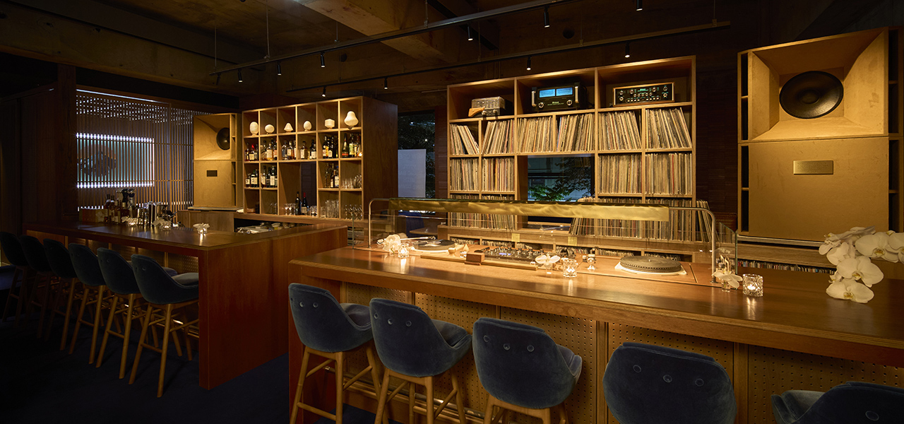 The musical culture cultivated by "GINZA MUSIC BAR" in Kyoto.