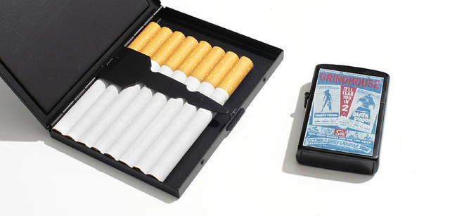 【DEATH PROOF】ZIPPO ＆ CIGAR CASE　2700円 