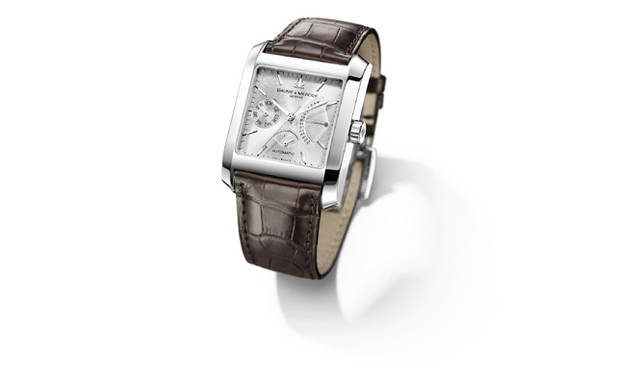 <strong>Baume & Mercier｜ボーム＆メルシエ</strong>  ハンプトン・スクエア・ウィリアム・ボーム・コレクション　自動巻き　SSケース　アリゲーターベルト