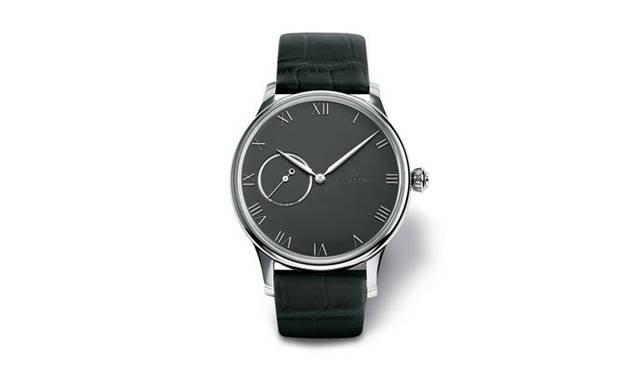 <b>JAQUET DROZ｜ジャケ ドロー</b>　グラン・トゥール ミニッツ ミディアム ブラック　　自動巻き　SSケース　クロコダイルベルト