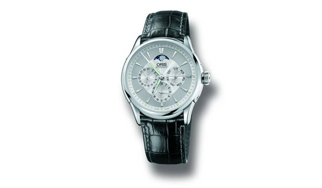 <b>ORIS｜オリス</b>　アートリエ コンプリケーション　　自動巻き　SSケース　カーフベルト