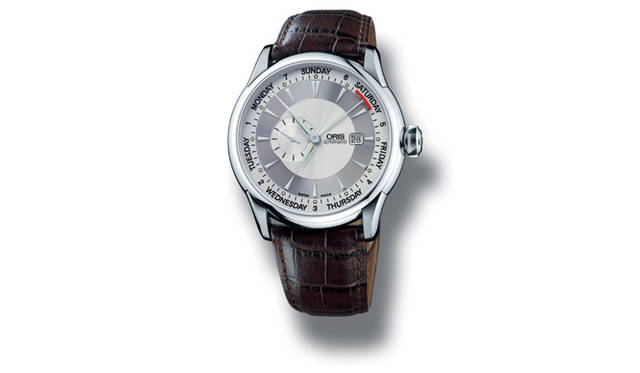 <b>ORIS｜オリス</b>　アートリエ ポインター デイ　　自動巻き　SSケース　アリゲーターベルト