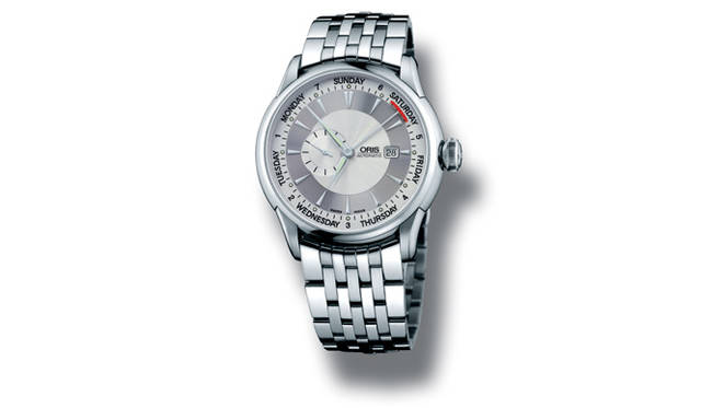 <b>ORIS｜オリス</b>　アートリエ ポインター デイ　　自動巻き　SSケース＆ブレス