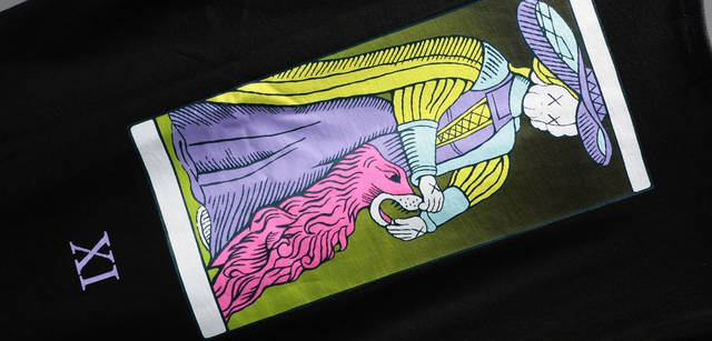 07 A/W COLLECTION 【TAROT】　T-SHIRT　「STRENGTH」　|　COLOR:WHITE、BLACK、H.GRAY　PRICE:7000円