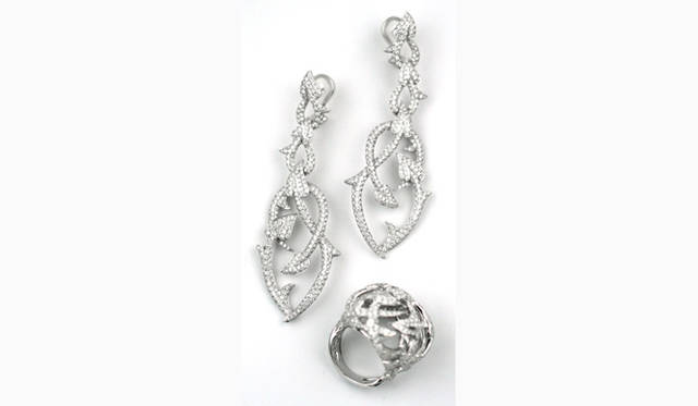 Up:Poison Ivy Earrings￥4882500、Down:Poison Ivy Ring￥2898000(tax in)