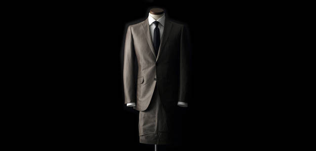 Edward Green black shoes with shoe-keepers, ¥177,450.