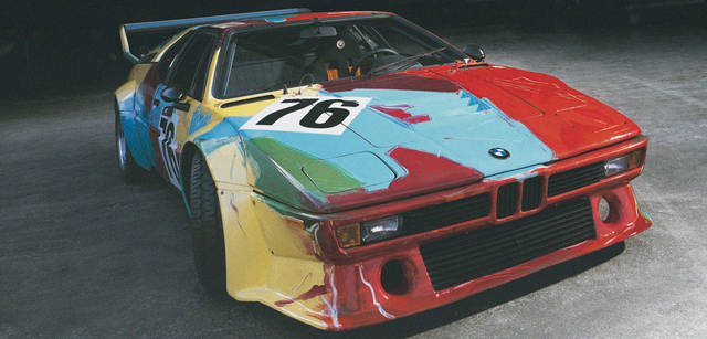 <b>BMW Art Car Collection</b><br>Andy Warhol<br>1979 - BMW M1 group 4 racing version