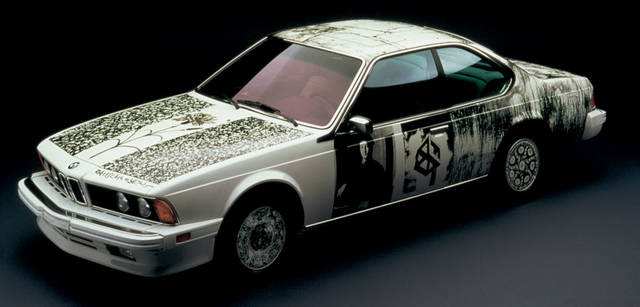 <b>BMW Art Car Collection</b><br>Robert Rauschenberg<br>1986 - BMW 635 CSi