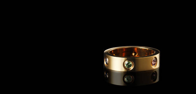 <b>LOVE RING YG COLOR STONE (B4082456)｜￥281,400<b>