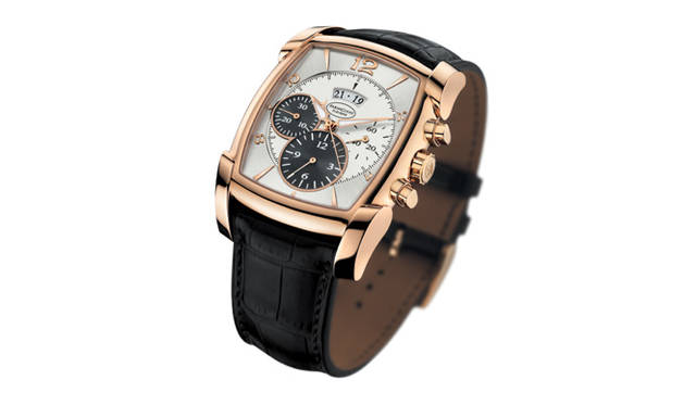 <strong>PARMIGIANI　FLEURIER｜パルミジャーニ・フルリエ</strong>　カルパグラフ　　自動巻き　18KRGケース　クロコダイルベルト