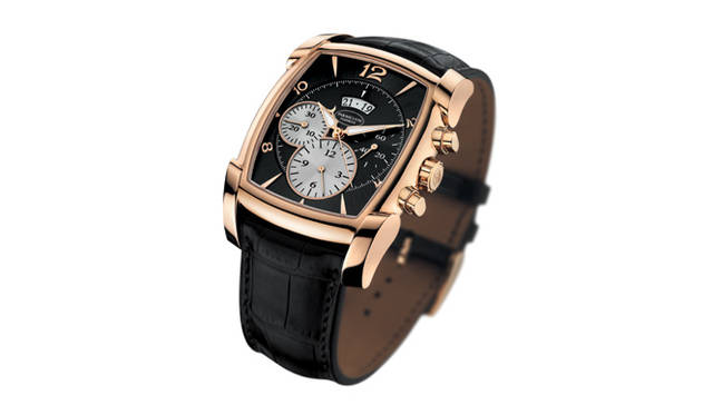 <strong>PARMIGIANI　FLEURIER｜パルミジャーニ・フルリエ</strong>　カルパグラフ　　自動巻き　18KRGケース　クロコダイルベルト