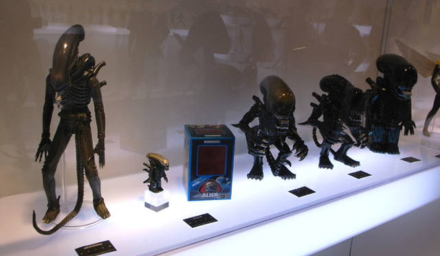 <b>ALIEN™ シリーズ</b><br>いまだ根強い人気を誇る「エイリアン」のフィギュアたち。