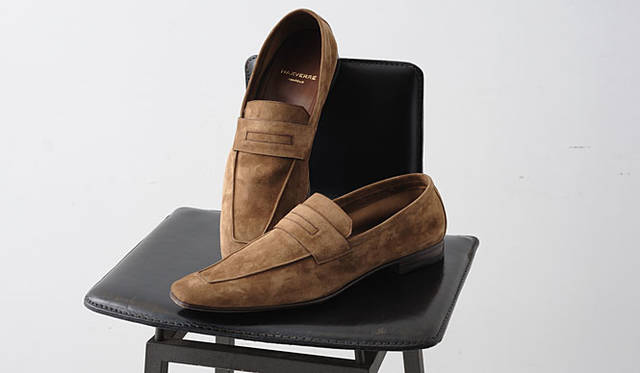 <b>UNITED ARROWS│ユナイテッドアローズ</b>　「MAX VERRE（マックス・ヴェッレ）」 スエードローファー 6万900円