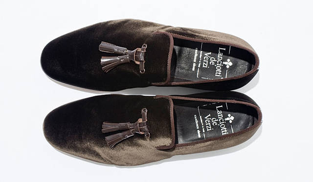 <b>UNITED ARROWS｜ユナイテッドアローズ</b>　「LANCIOTTI DE VERZI（ランチョッティ デ ヴェルジ）」タッセルスリッポン 3万9900円