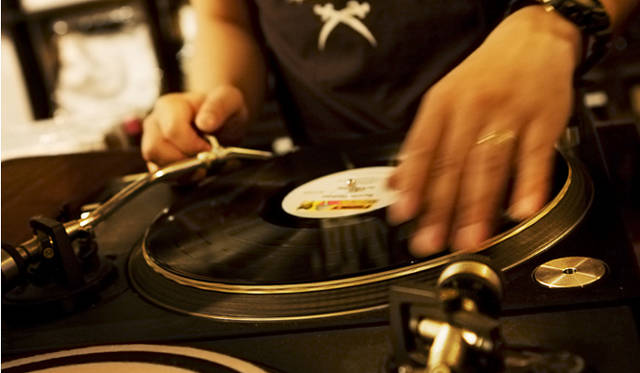 DJ Mitsu the Beats　「JAZZY SPORT SHOP TOKYO」にて