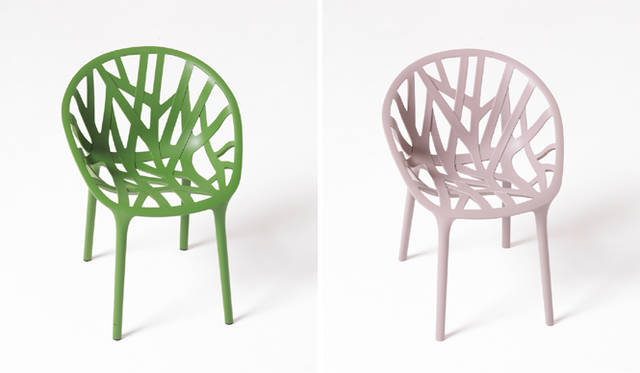 ブルレック兄弟のチェア「Vegetal（ベジタル）」 Photographer Paul Tahon with Ronan & Erwan Bouroullec　© www.vitra.com