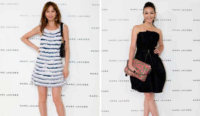 MARC JACOBS｜　左から、SONOMIさんと知花くららさん