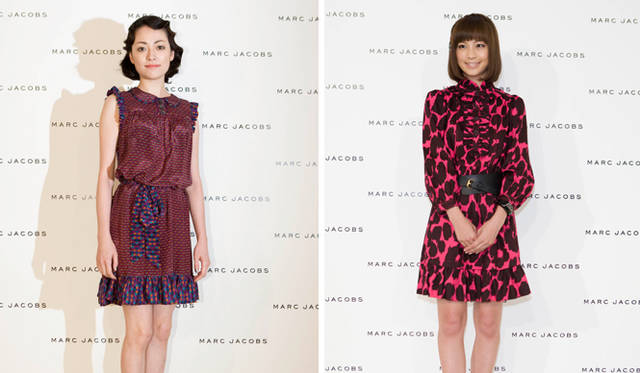 MARC JACOBS｜　左から、美波さんと安田美紗子さん