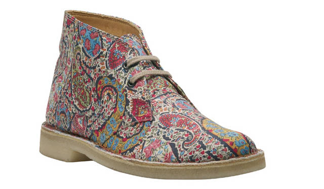 Clarks Originals Desert Boot 60th Anniversary Special Edition "Liberty Print" ¥16,590 (Women's)