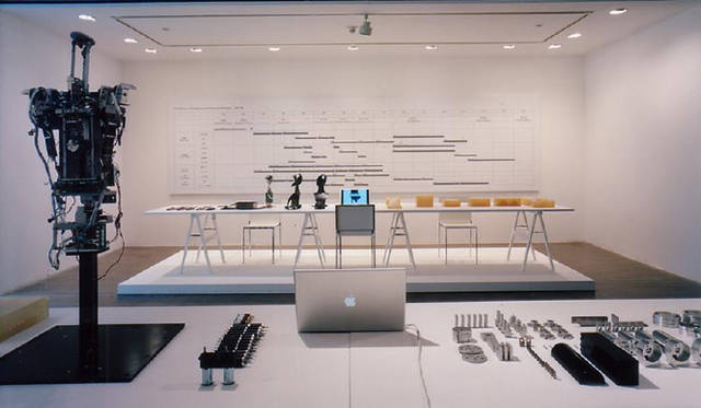 Divine of Creation｜Exhibition「Tatsuya Matsui Flower Robotics」水戸芸術館　(2007.11- 2008.1)　Photo: Koji Horiuchi 
