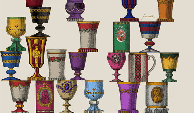 Cole ＆ Son｜Boemia　by　Fornasetti　white