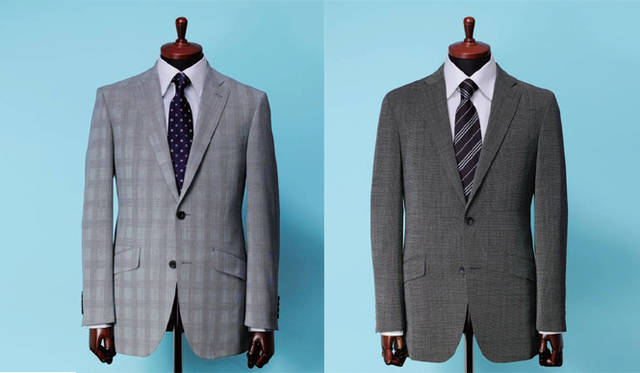 <strong>RICHARD JAMES｜リチャード ジェームス</strong>  2010春夏コレクション<br />（左）スーツジャケット　9万7650円　（右）スーツジャケット　10万3950円