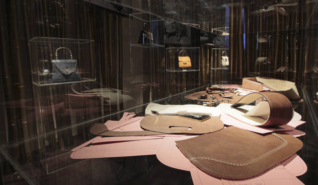 <b>GUCCI｜グッチ</b>　「THE BAMBOO」展 会場内観　門外不出の“パターン”も公開