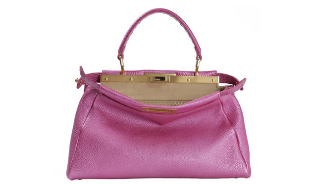 FENDI｜フェンディ｜PEEK A BOO　フューシャ （大）33万3900円、（小）27万3000円