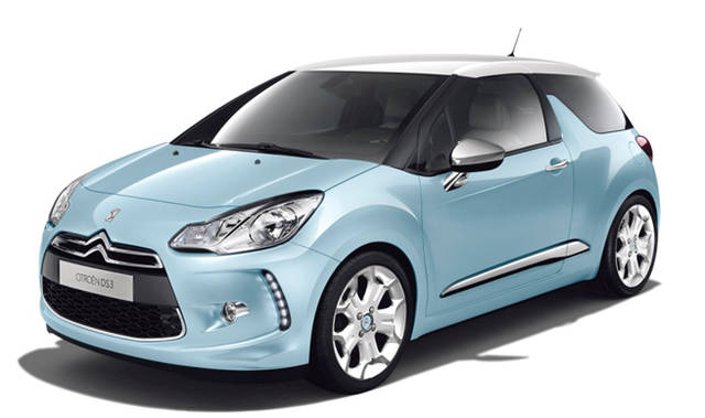 <b>CITROEN DS3｜シトロエン DS3</b>　ブルー ボディッチェリ/ブラン バンキーズ
